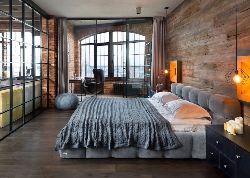 modern industrial bedroom furniture