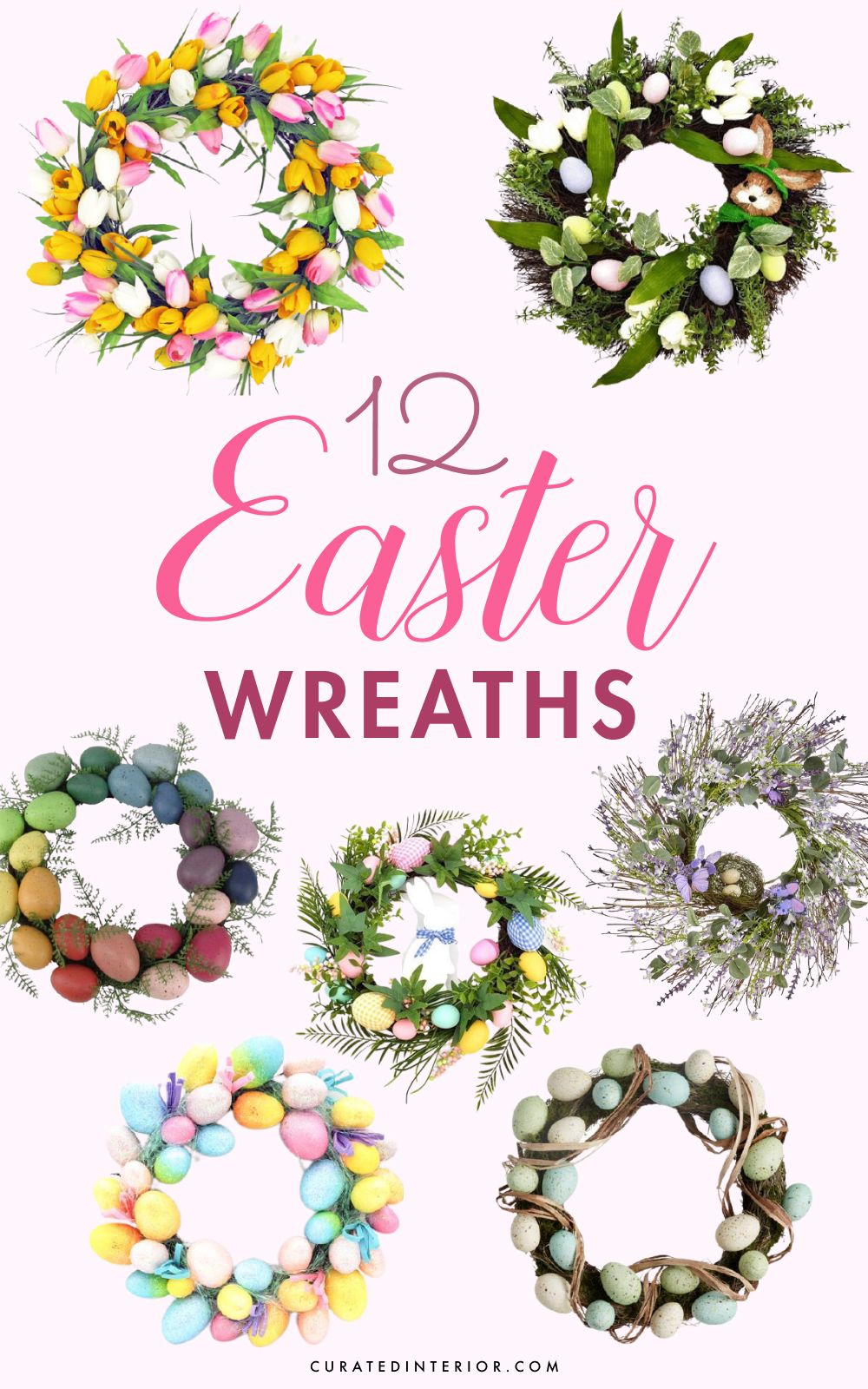 12 Best Easter Wreaths to Shop ASAP!