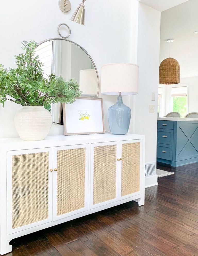 15 Best Coastal Accent Cabinets Chests For Extra Beach Home Storage   Coastal Accent Cabinet Via @lifeonvirginiastreet 768x992 