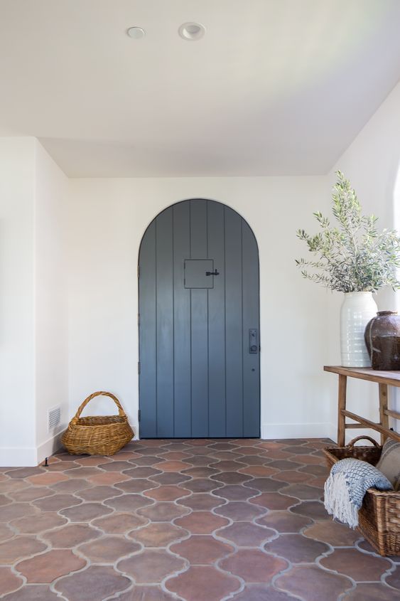 Entryway Tile Design via Kate Lester Interiors