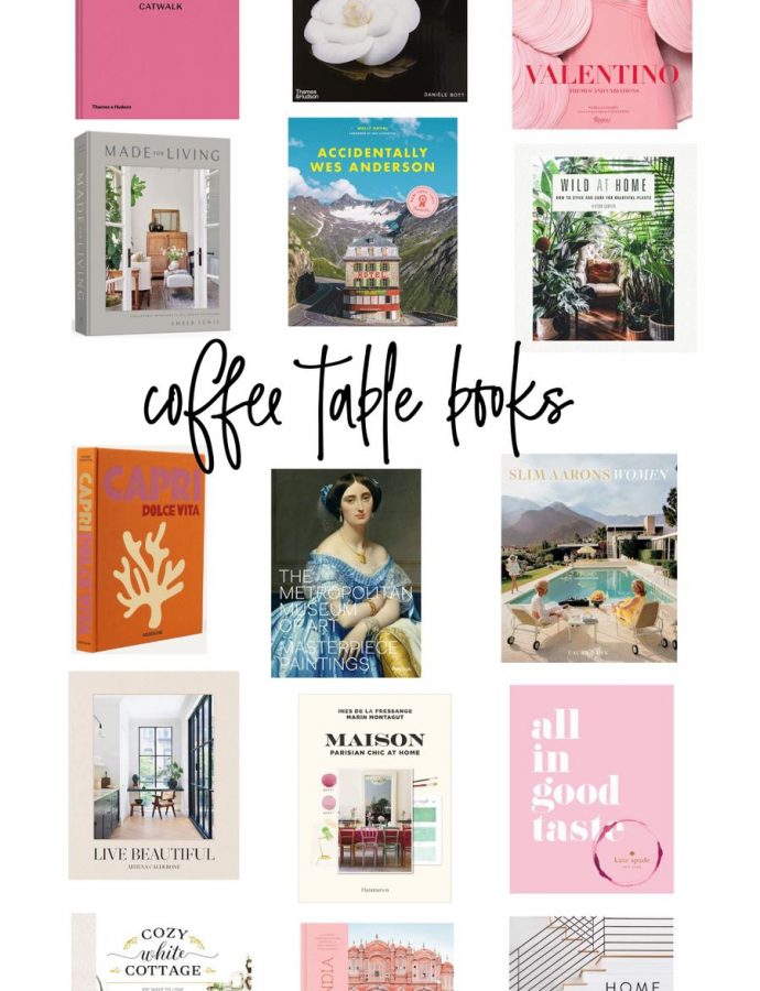 15 Best Coffee Table Books for Decorating