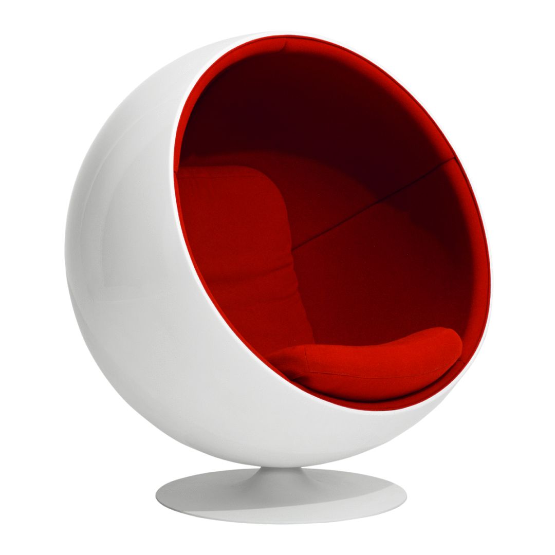 Eero Aarnio Ball Chair - Iconic Mid-Century Modern Chair Designs