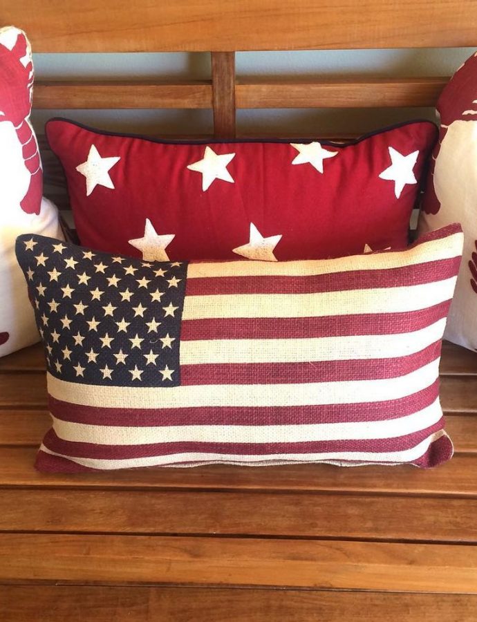 4th of July Throw Pillows