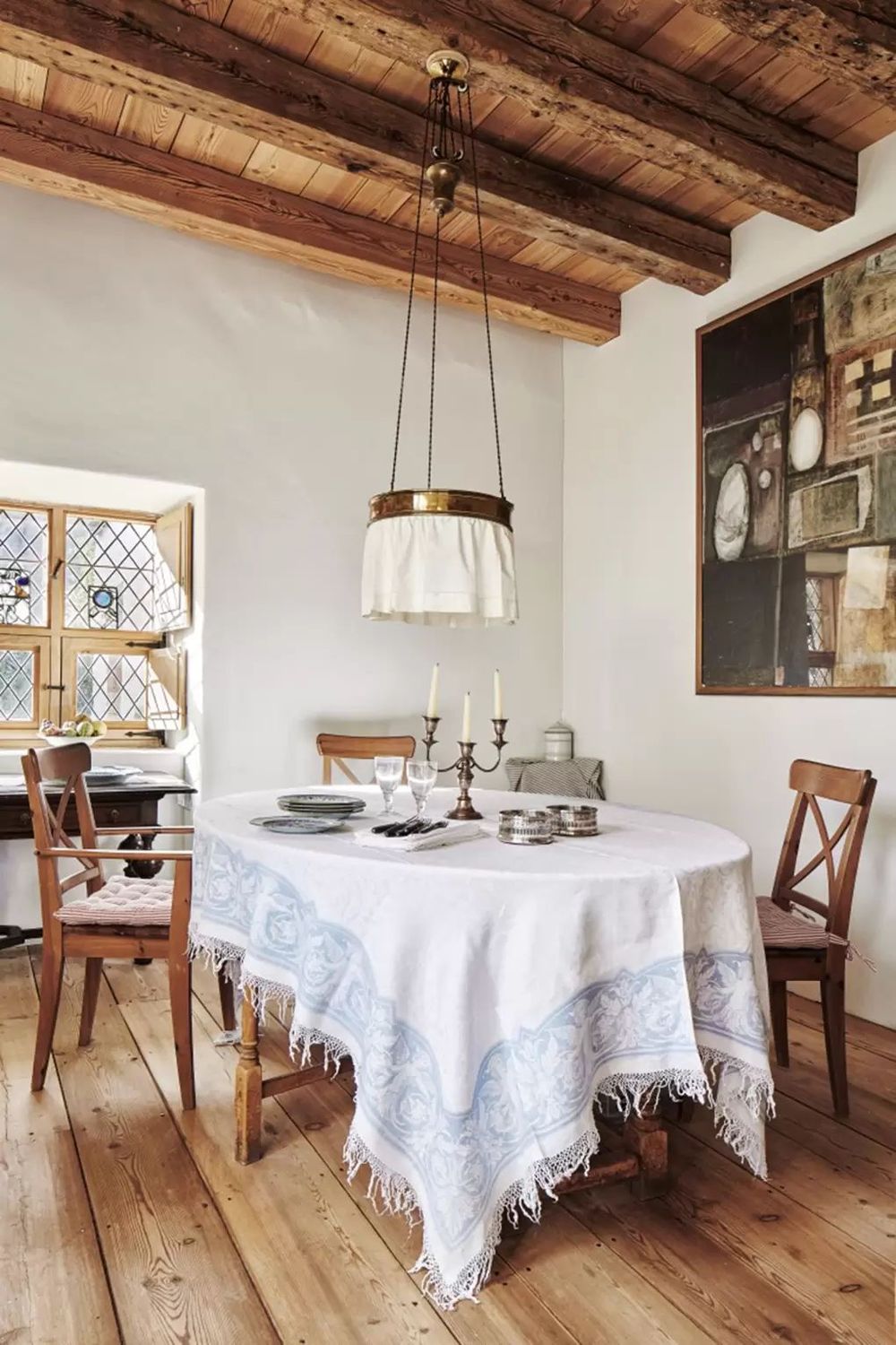 English Country Breakfast Nook via Nicholas-Groves-Raines-Edinburgh-Rescue-Mission