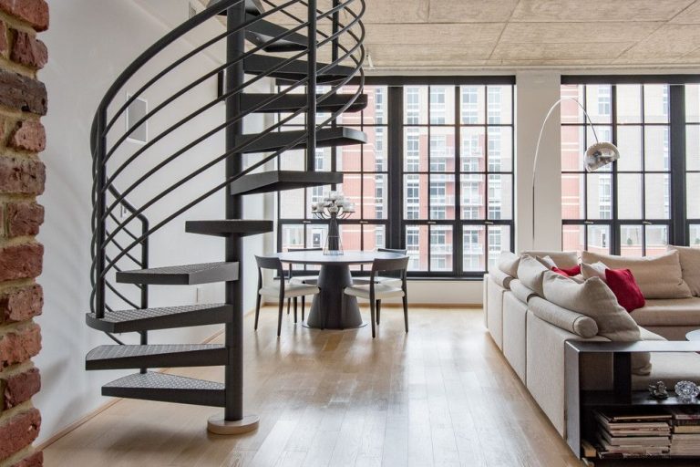 10 Inspiring Industrial Staircases & Design Ideas