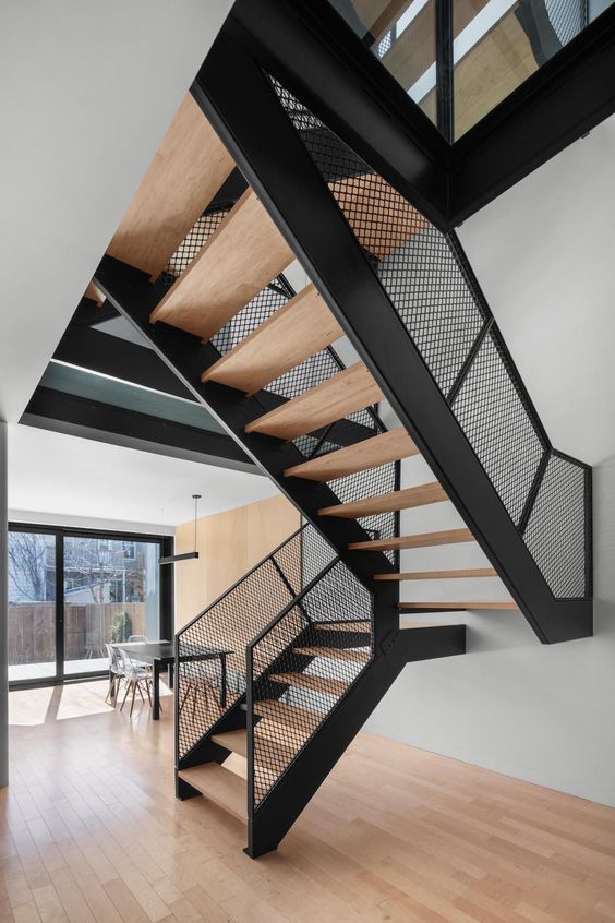 Industrial Staircase Design Ideas _naturehumaine