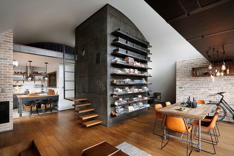 10 Inspiring Industrial Staircases & Design Ideas