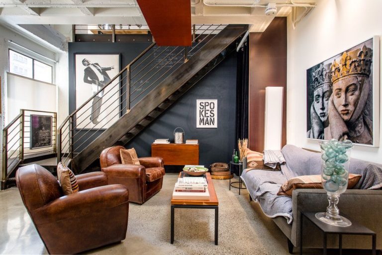 10 Inspiring Industrial Staircases & Design Ideas