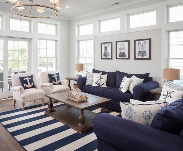 nautical style living room furniture