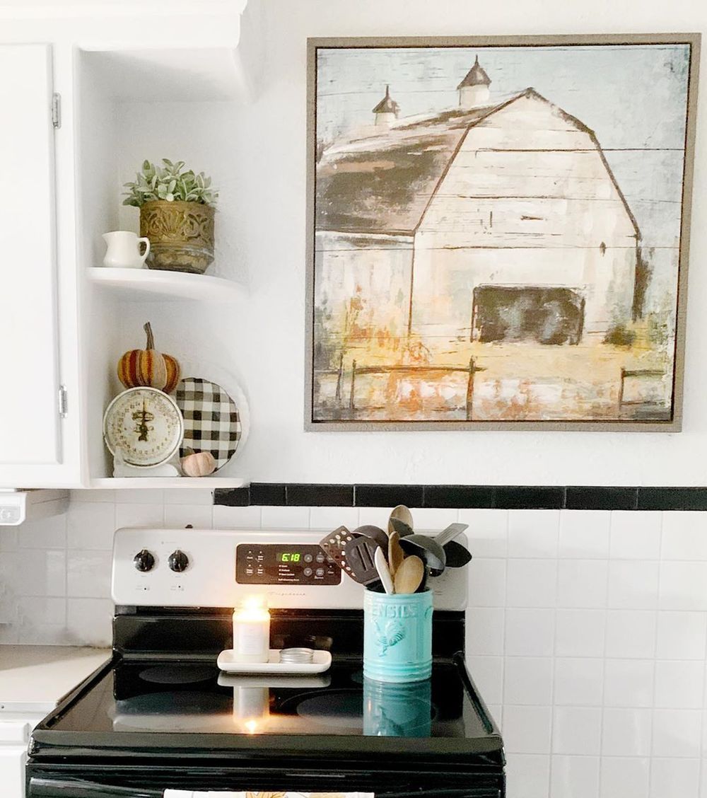 34 Essential Farmhouse Kitchen Wall Décor Ideas