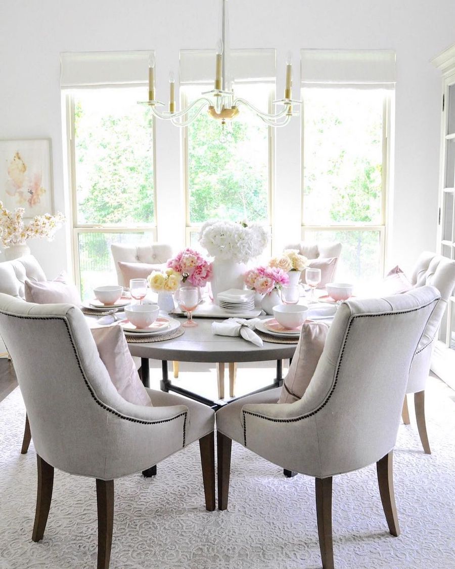 Glam Breakfast Nook via @decorgold