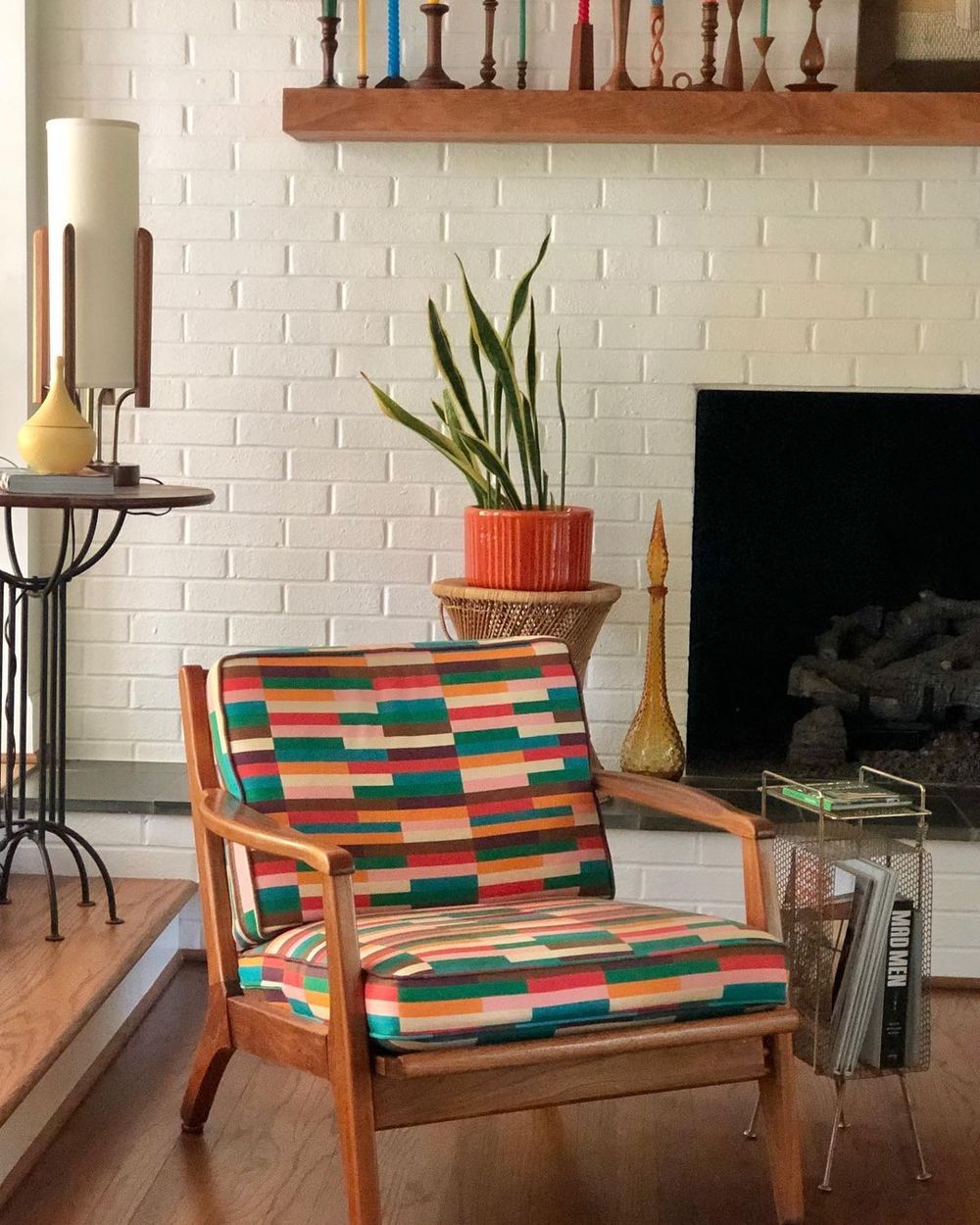 mid century modern small chair