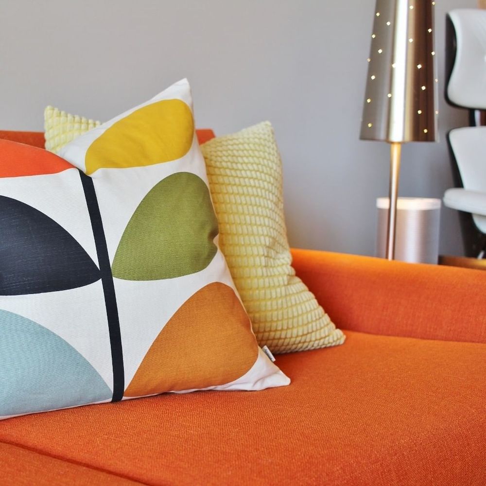 Mid century store modern decorative pillows