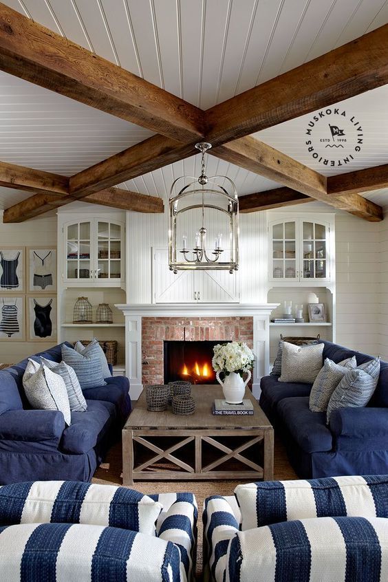 15 Nautical Living Room Ideas with Style