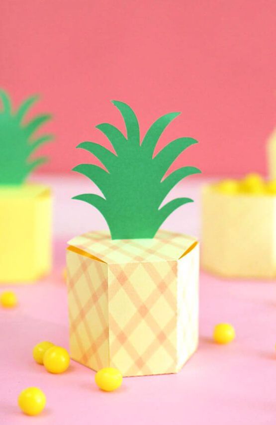 DIY Pineapple Box