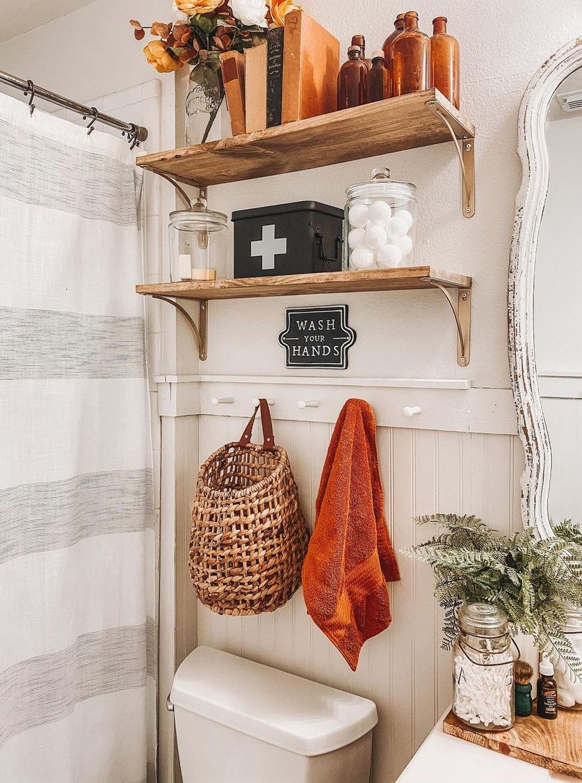 autumn bath towels