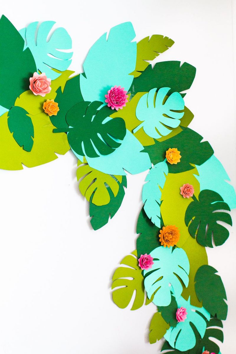 Tropical Garland DIY via studiodiy