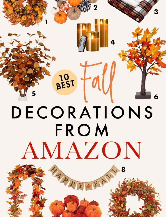10 Best Fall Decorations from Amazon