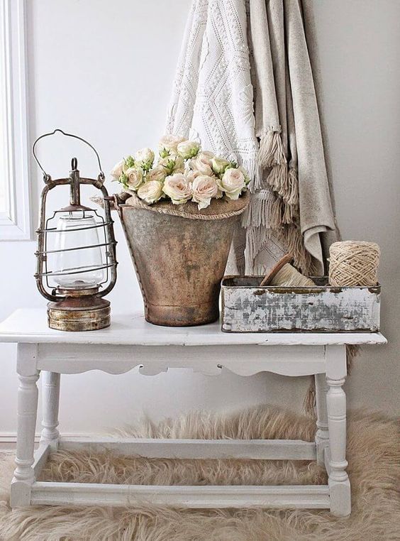 French Country Vignette Decor