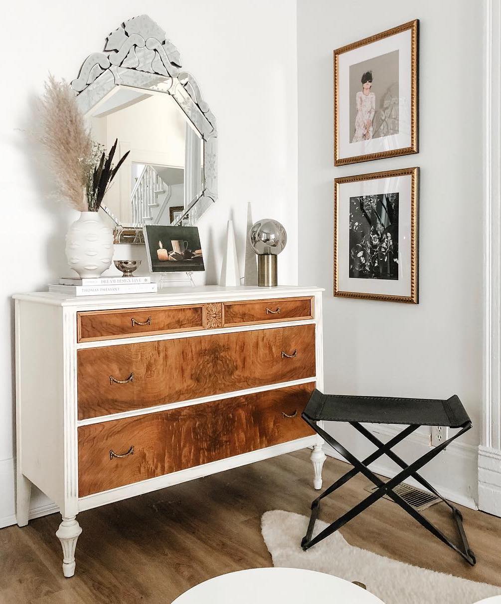 Traditional Dresser Vintage style wood via @shelbygirard