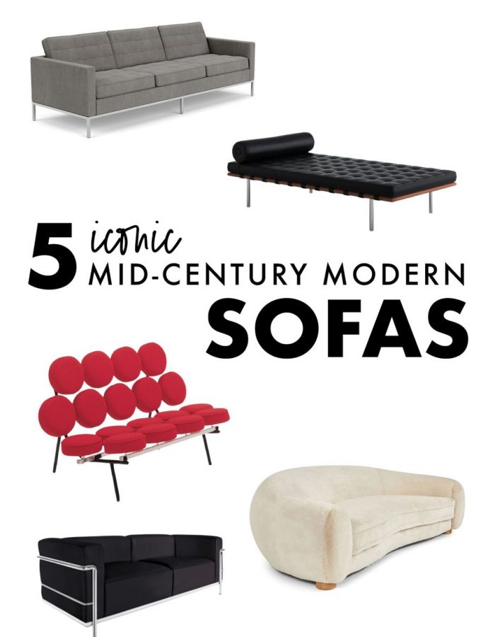 5 Iconic Mid-Century Modern Sofa Designs