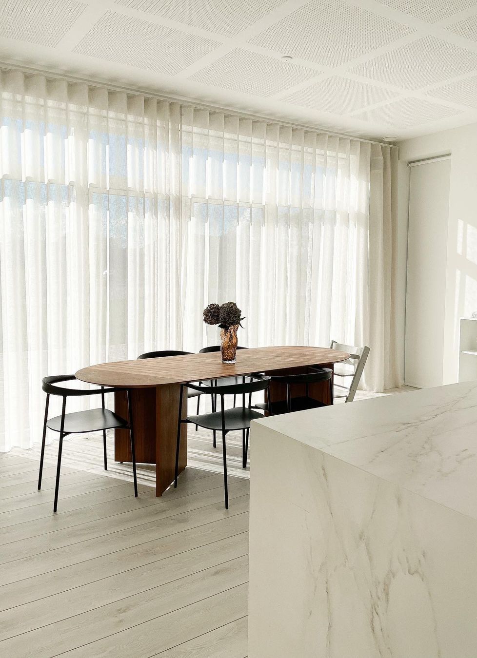 Minimalist Dining Room via @katjanordkvist