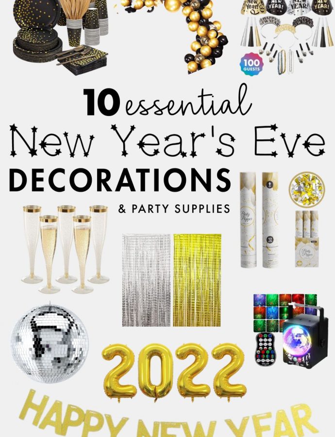 10 Essential New Year’s Eve Decorations & Party Supplies