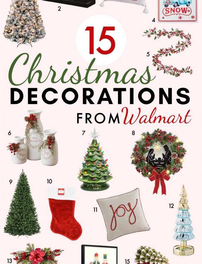 15 Best Christmas Decorations from Walmart