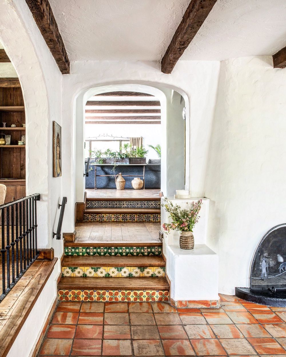 Southwest decor Spanish influence Foxfire Mountain House @zioandsons