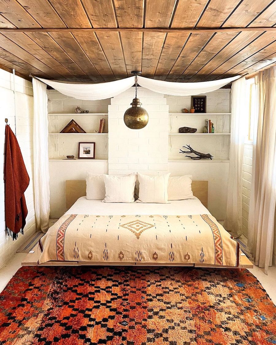 Southwest decor bedroom Earthy Tones thejoshuatreehouse