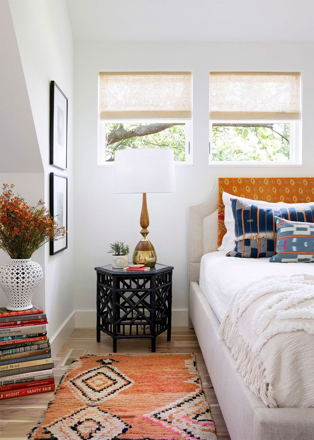 Southwestern decor bedroom Native American Pattern Rug lucyinteriordesign