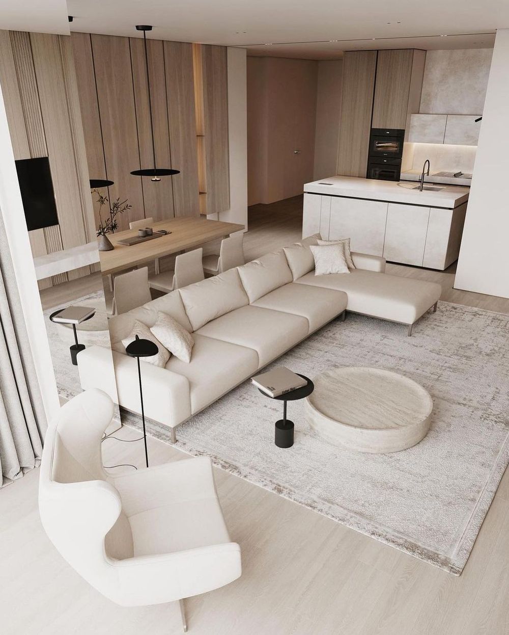Beige Living Rooms via @artpartner_architects