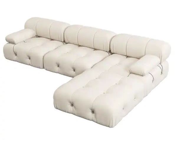 Modern Velvet Sofa Modular Bellini style sofa replica