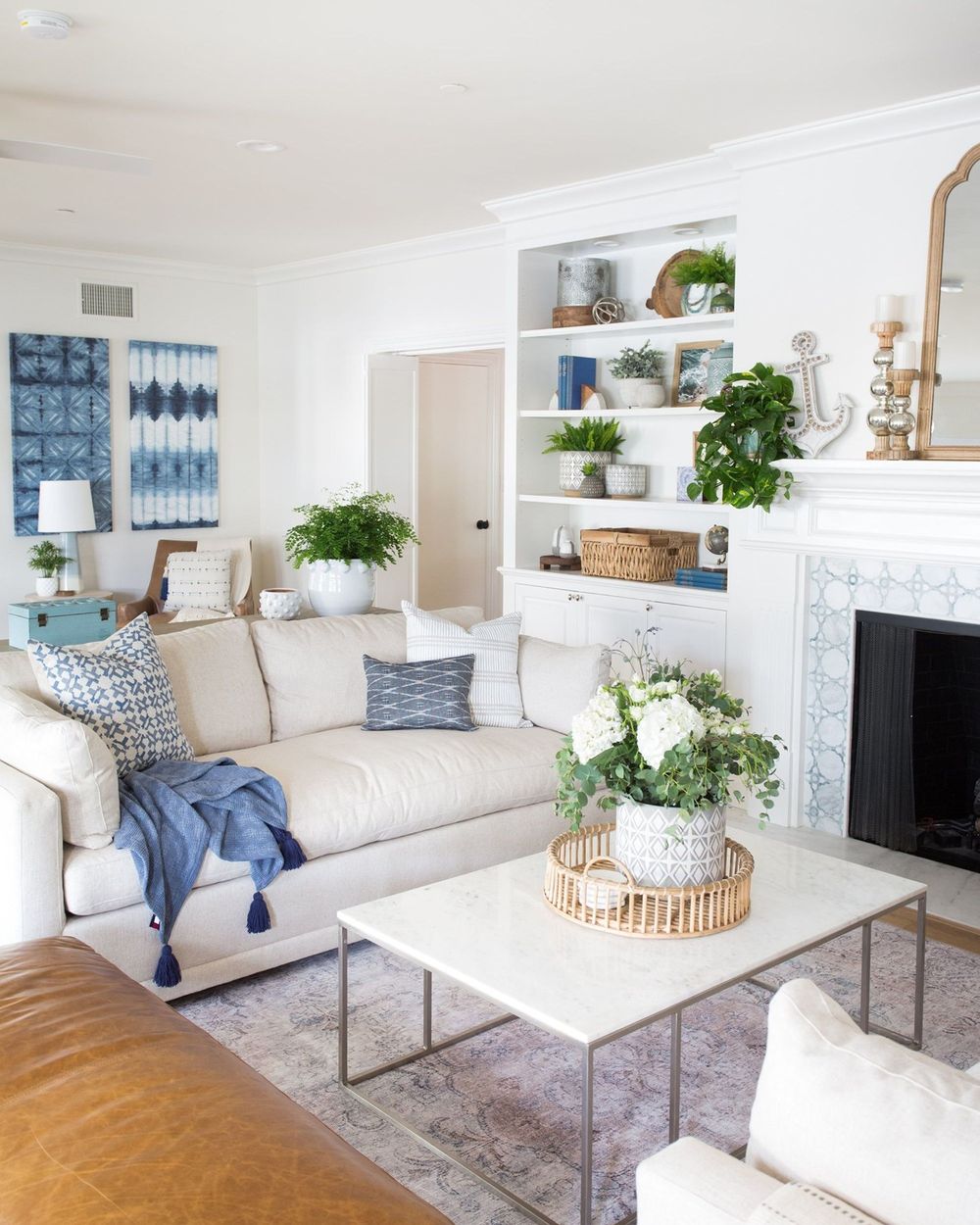 Nautical living room decor style madisonnicoledesign