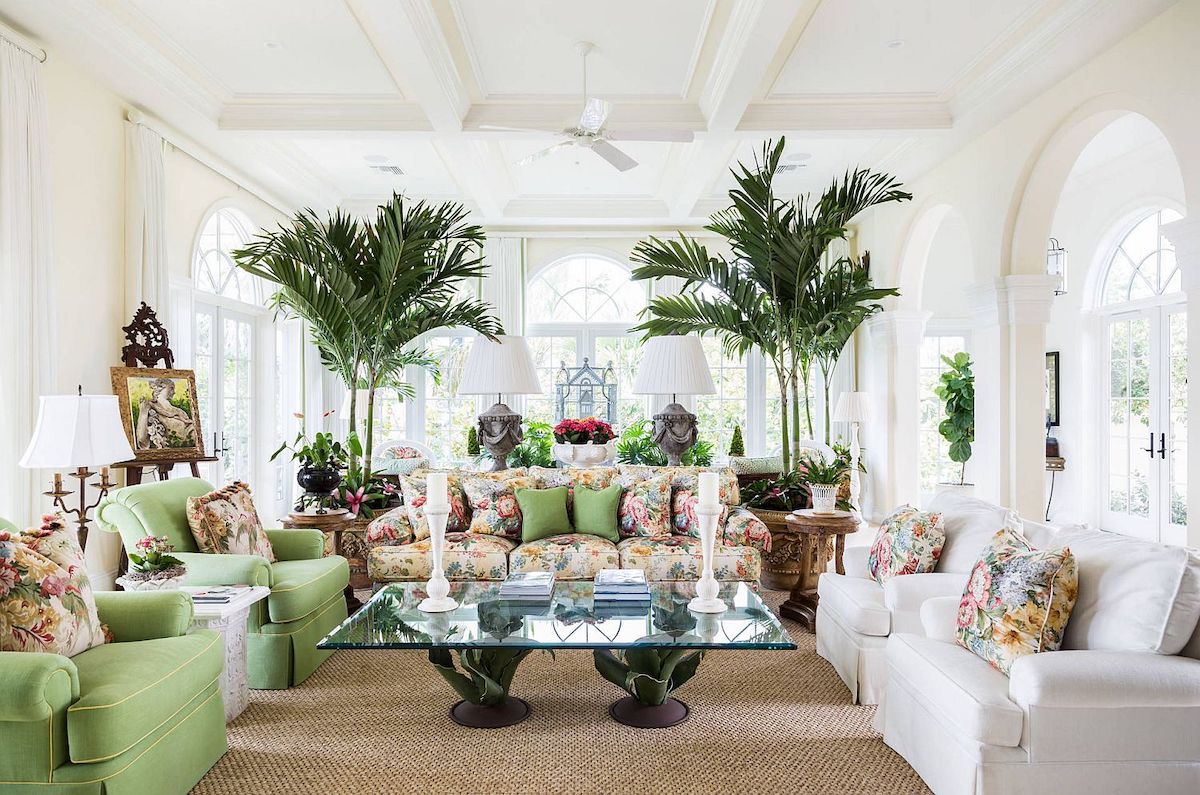 Tropical Sofas Miami Living Room Decor