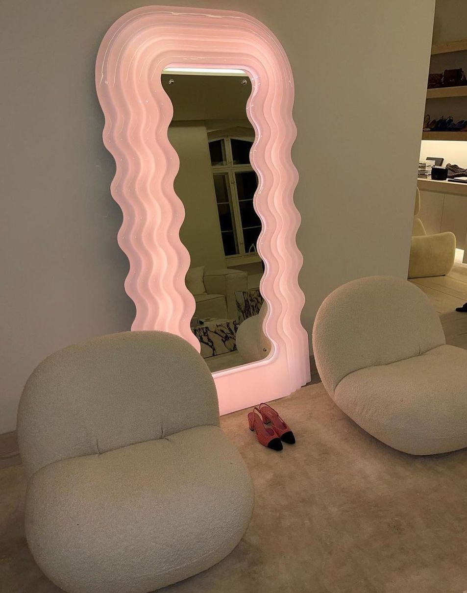Ultrafragola Mirror Ettore Sottsass Decor Ideas @philineroepstorff
