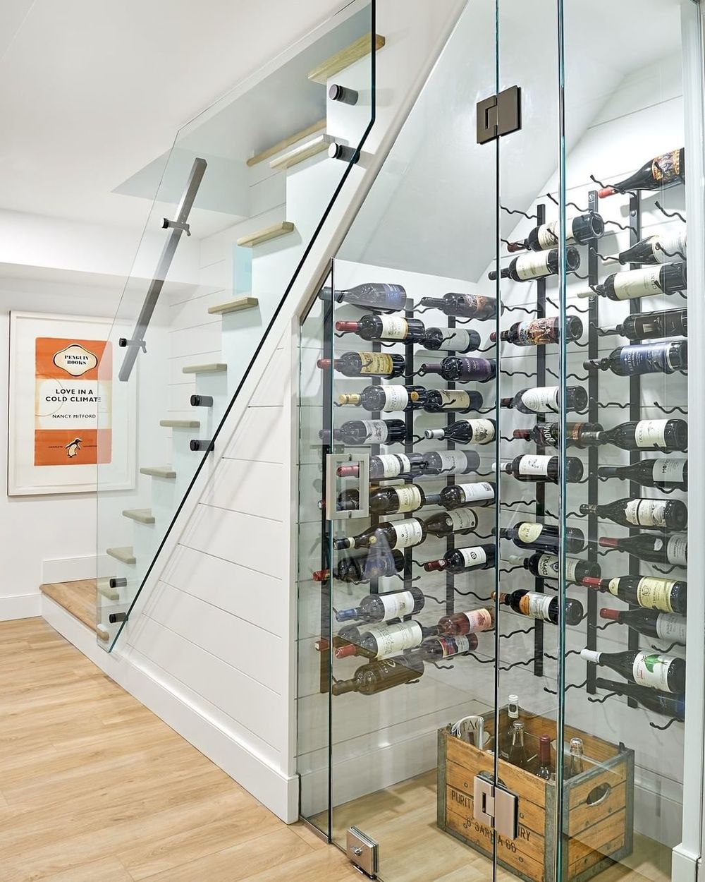 Basement ideas Wine Cellar christineelliottdesigns