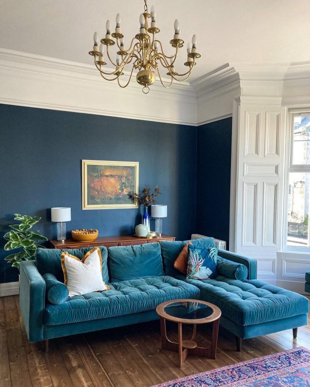 17 Best Blue Sofas for a Serene Living Room