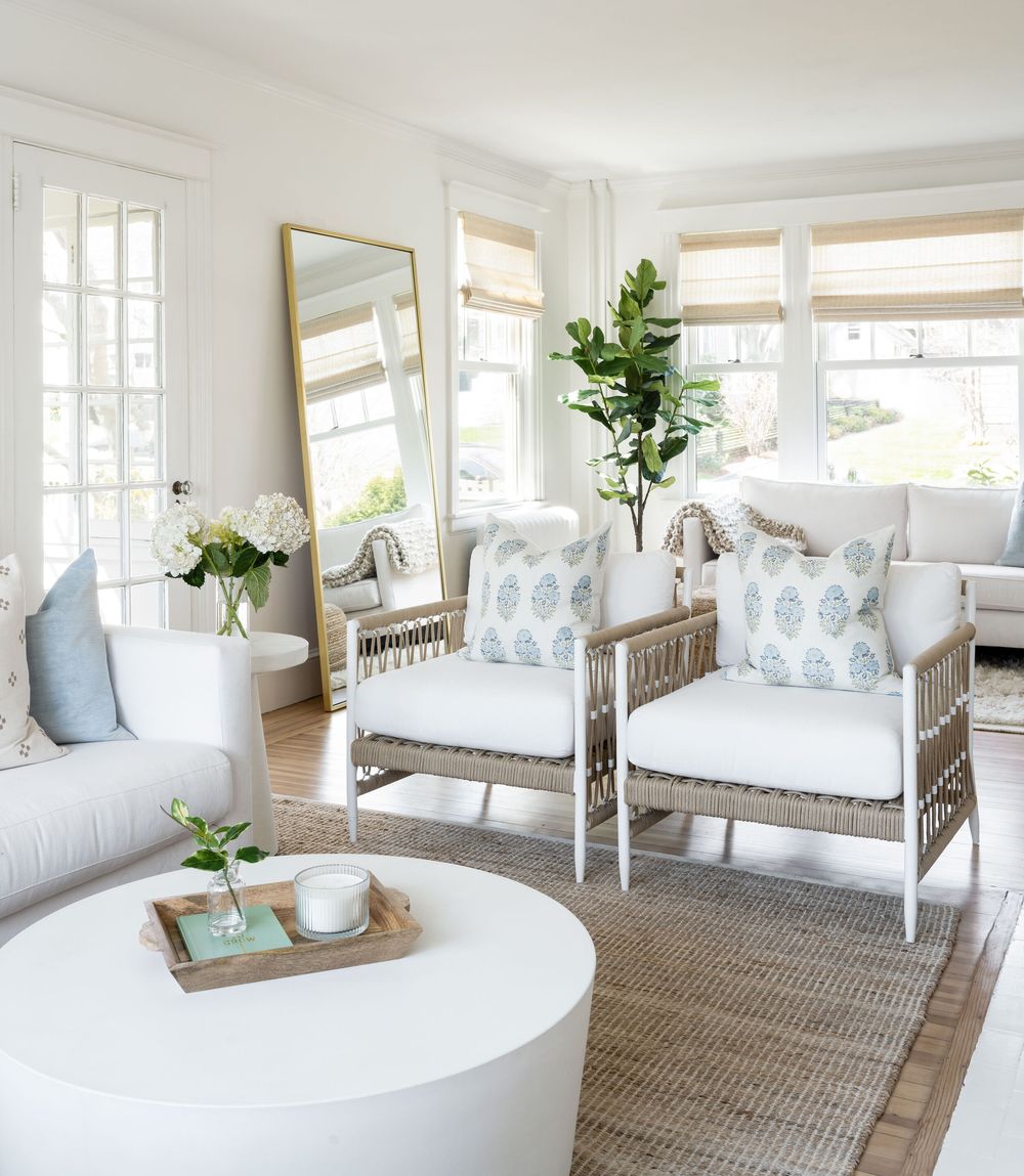 Coastal Furniture Living Room Chairs Beach Home via DBurnsInteriors