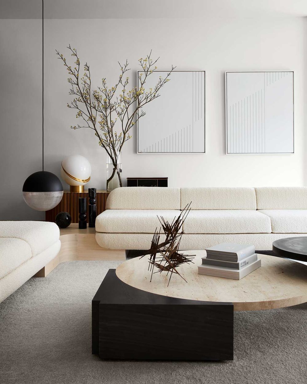 Contemporary Interior Design Elements Minimalist Furniture via Lee Broom
