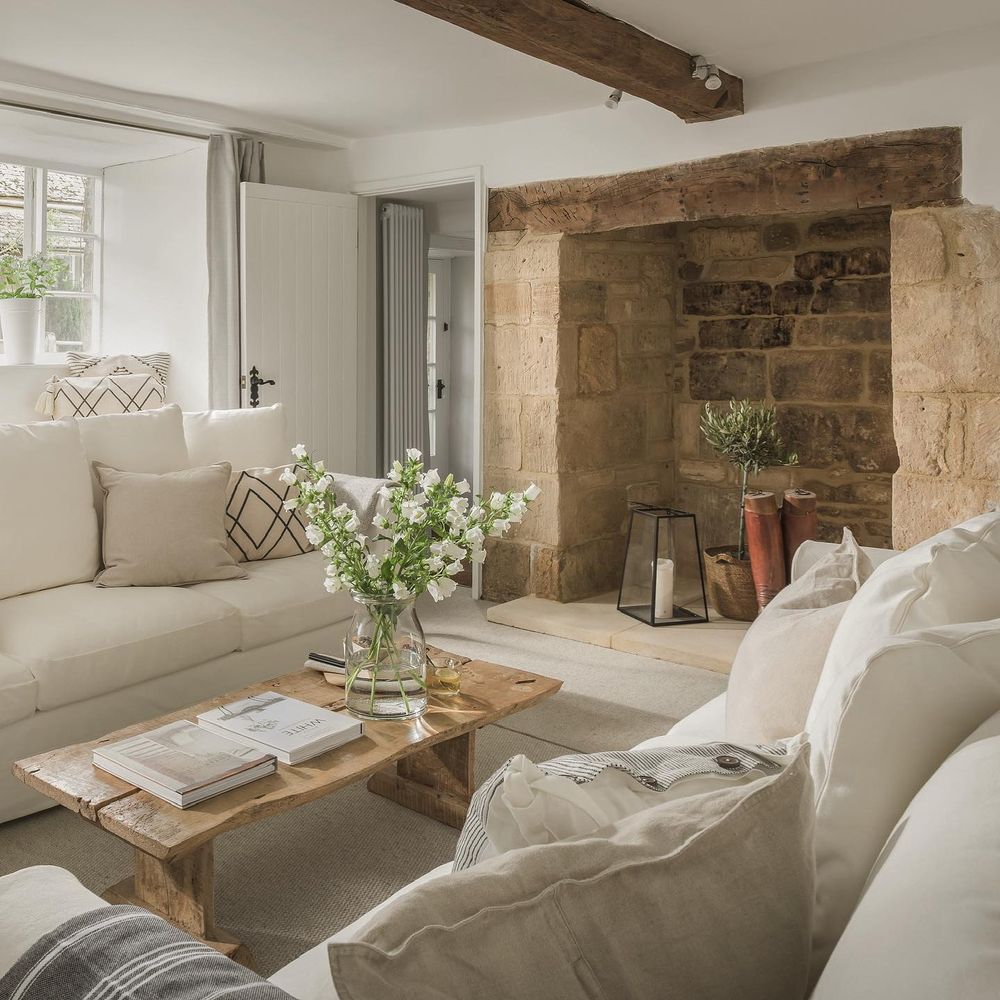 Country living room cotswoldsretreats
