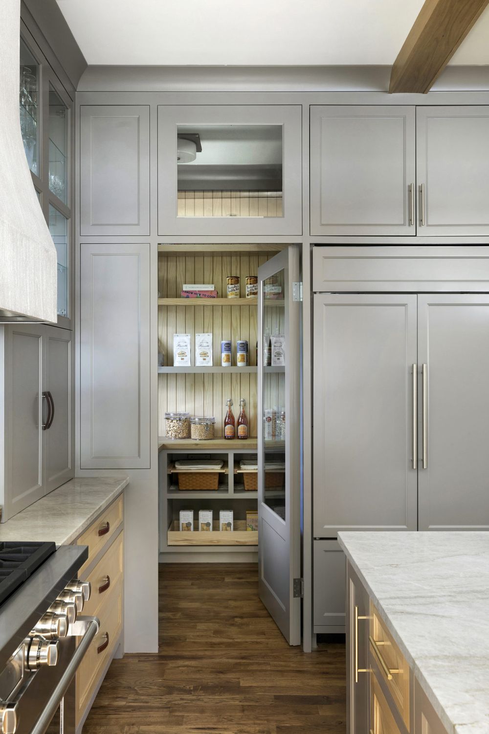 how to design a kitchen pantry at home