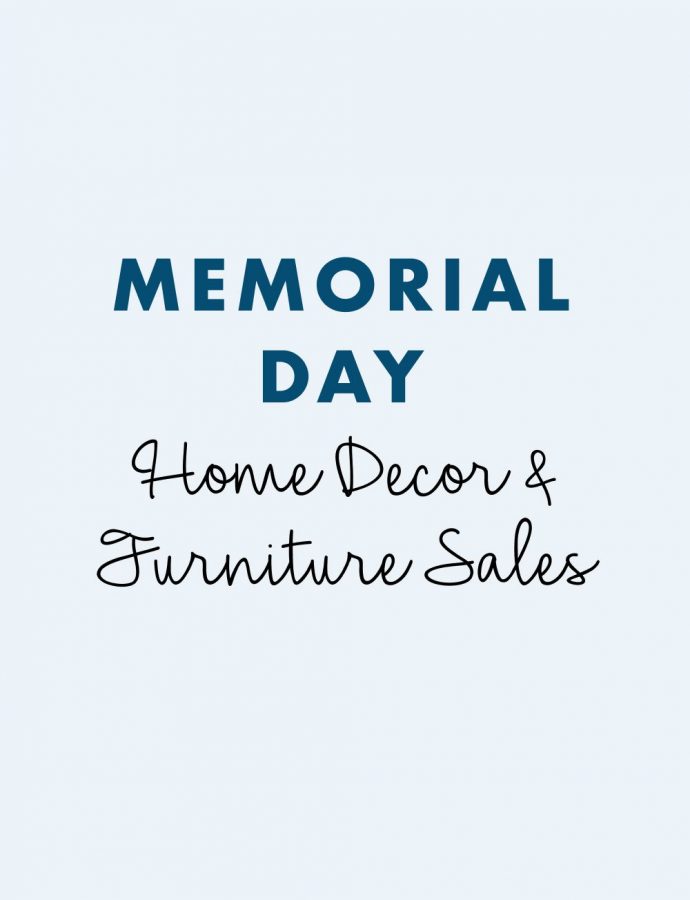 31 Best Memorial Day Home Decor & Furniture Sales and Deals