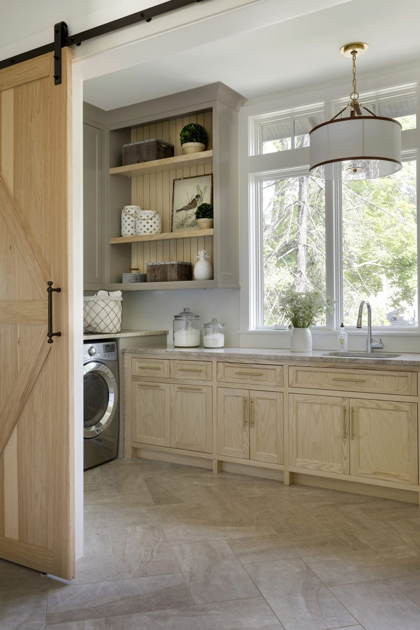 Barn door Laundry Room ideas ADOR Homes