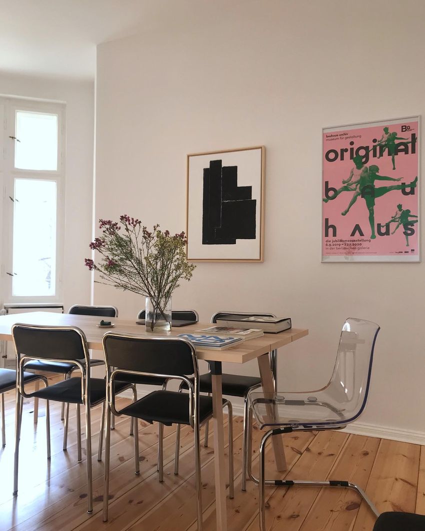 Bauhaus Style Dining room decor design isthisinteriordesign