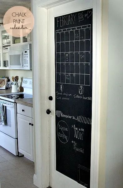 Chalkboard Door via Decor Fix