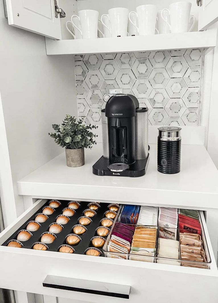 Coffee station organization the_homemaker_hub