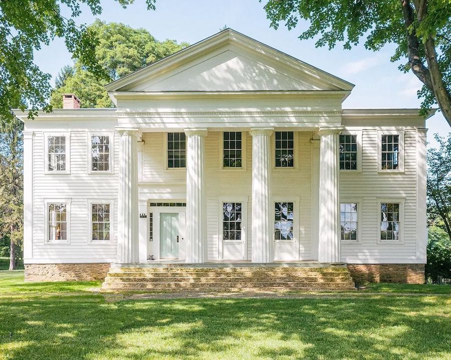 Greek revival house style classicist_org