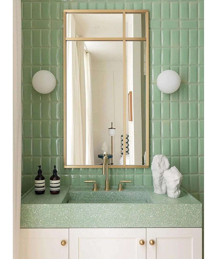 Green bathroom ideas Stephan Bidoux & Julien Villeneuve
