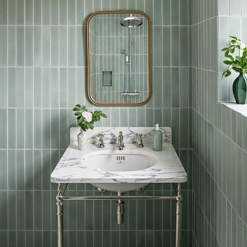 Green bathroom ideas pophamdesign